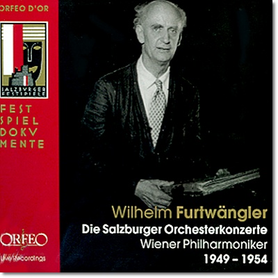 Wilhelm Furtwangler 푸르트뱅글러 1949-1954 (Die Salzburger Orchesterkonzerte)