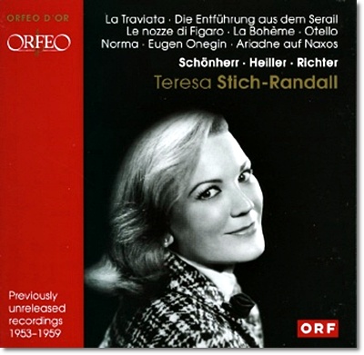 테레사 슈타히-란달 : 오페라 아리아집