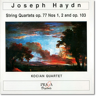 Kocian Quartet 하이든: 현악 사중주 (Haydn : String Quartets Op.77, Op.103) 