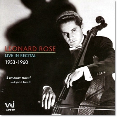 Leonid Hambro 레너드 로즈: 라이브 인 리사이틀 1953-1960 (Leonard Rose : Live In Recital) 