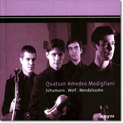 Quatuor Modigliani 슈만 / 멘델스존: 현악 사중주 (Schumann: String Quartet Op.41 No.1 / Mendelssohn: String Quartet Op.44 No.1) 