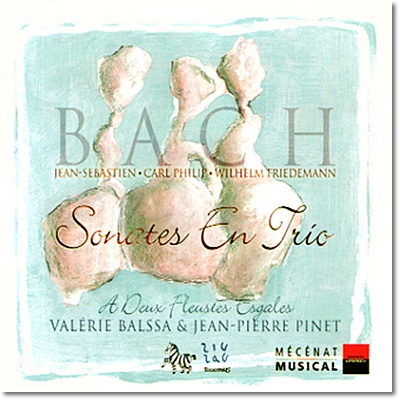 Valerie Balssa 바흐: 소나타와 트리오 (J.S.Bach / C.P.E.Bach / W.F.Bach: Sonatas and Trios) 