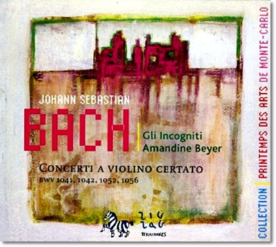 Amandine Beyer 바흐: 바이올린 협주곡 - 아망딘 베이어 (Bach: Violin Concertos BWV 1041, 1042, 1052, 1056)