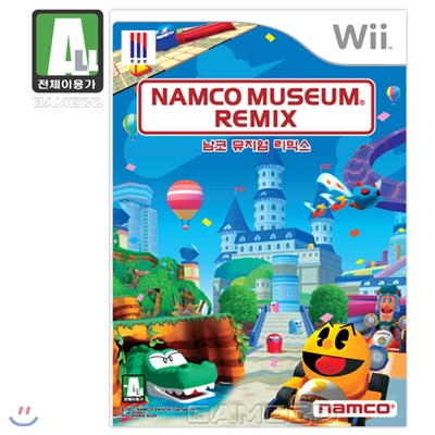 닌텐도 위 : 남코 뮤지엄 리믹스(한글판)(Wii)