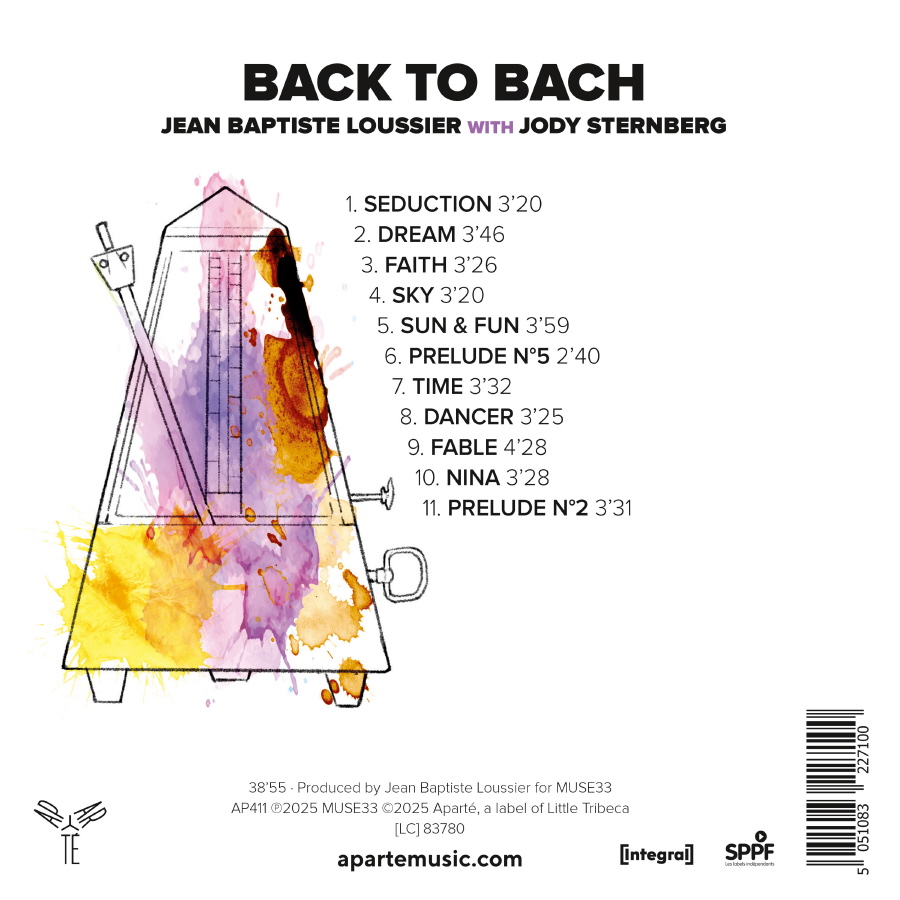 Jean Baptiste Loussier (장-밥티스트 루시에) - 백 투 바흐 (Back to Bach)