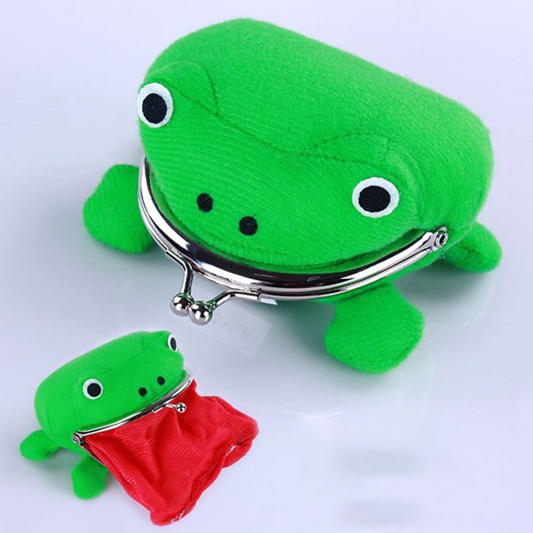 개구리 동전 지갑 미니 파우치 케이스 애니메이션 나루토 인형 용돈 동전 지갑 쓸데없는 친구 커플 우정 선물 일본 여행 아이템