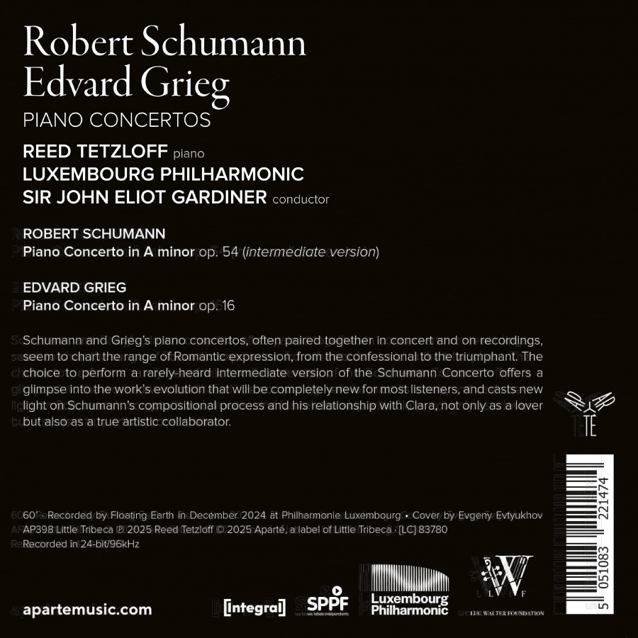 John Eliot Gardiner 슈만 / 그리그: 피아노 협주곡 (Schumann / Grieg: Piano Concerto)