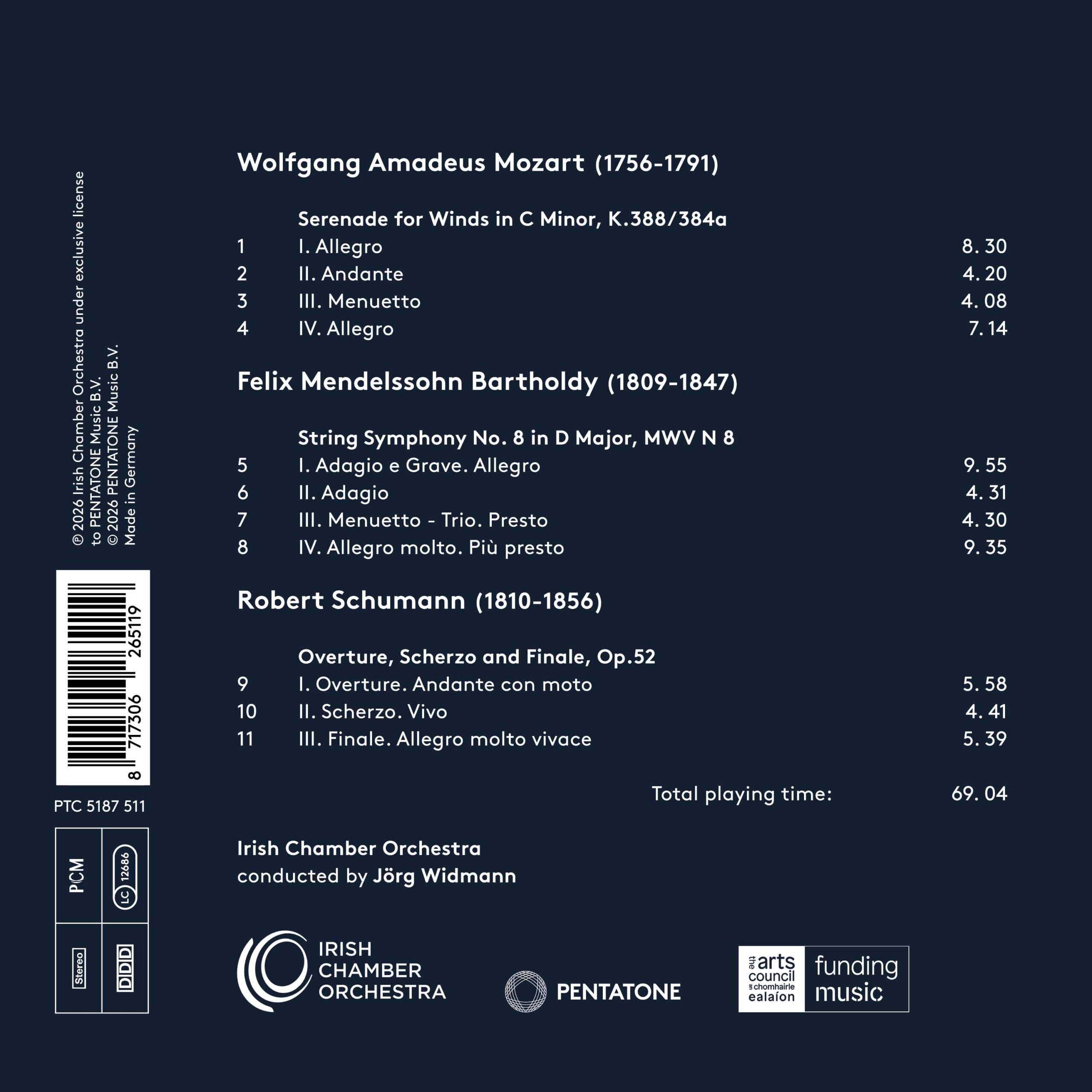 Jorg Widmann 모차르트, 멘델스존, 슈만으로의 초대 (Invitation: Mozart, Mendelssohn & Schumann)