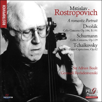 Mstislav Rostropovich 로스트로포비치 로맨틱 초상 - 드보르작 / 슈만 / 차이코프스키 (A Romantic Portrait)