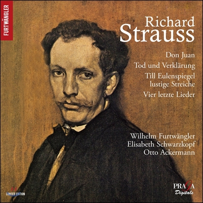 Wilhelm Furtwangler 슈트라우스: 돈 주앙, 죽음과 변용, 틸 오일렌슈피겔, 4개의 마지막 노래 (R. Strauss: Don Juan, Tod und Verklarung, Till Eulenspiegel)