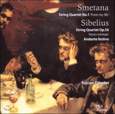 Kocian Quartet 스메타나: 현악 사중주 1번 &#39;나의 생애로 부터&#39; / 시벨리우스: 현악 사중주 &#39;친근한 목소리&#39; (Smetana: From My Life / Sibelius: Voces Intimae)