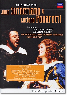 Luciano Pavarotti &amp; Joan Sutherland 파바로티, 서덜랜드와 함께 한 저녁 [DVD]