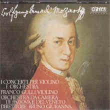 Franco Gulli, Bruno Giuranna - Mozart : Concerti per Violino (2CD/수입/cd50891314)