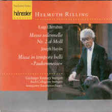 Helmuth Rilling - Cherubini : Messe solennelle, Haydn : Paukenmesse (2CD/수입/9898i)