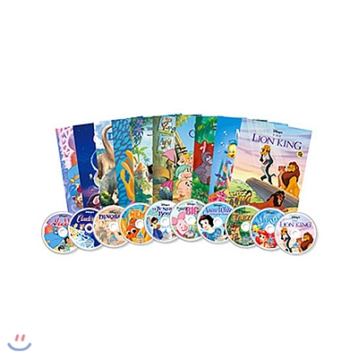 디즈니 - Disney A Read-Aloud Story Book Full Set (Book(10)+CD(10장)+가이드북)