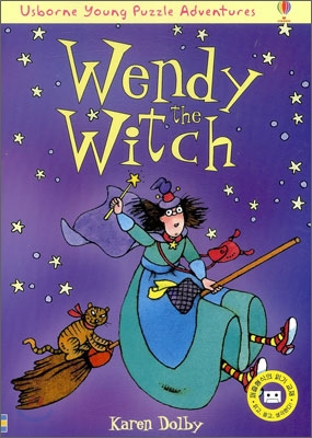 Usborne Young Puzzle Wendy The Witch (Book+Tape)