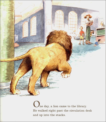 Library Lion