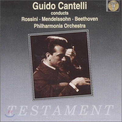 Guido Cantelli 베토벤: 교향곡 5번 &#39;운명&#39; / 멘델스존: 교향곡 4번 / 로시니: 도둑까치 서곡 - 귀도 칸텔리 (Beethoven: Symphony No.5 / Rossini: La gazza Ladra))