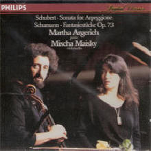 Martha Argerich, Mischa Maisky - Schubert : Sonata For Arpeggione &amp; Piano (미개봉/dp0158)