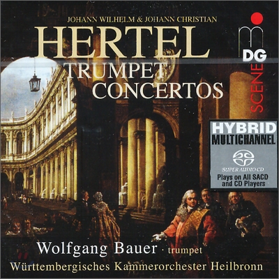 요한 크리스티안 헤텔 & 요한 빌헬름 헤텔 : 트럼펫 협주곡 (SACD)