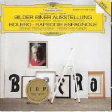 Herbert Von Karajan - Mussorgsky : Bilder Einer Ausstellung, Ravel : Bolero, Rapsodie Espagnole (미개봉/dg0171)