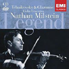 Nathan Milstein - Tchaikovsky & Glazunov : Violin Concertos (CD+DVD/미개봉/ekc2d0788)