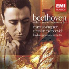 Maxim Vengerov - Beethoven : Violin Concerto & Romance No.1, 2 (미개봉/ekcd0813)