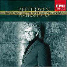 Simon Rattle - Beethoven : Symphony No.1 & No.3 (미개봉/ekcd0786)