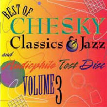 V.A. - Best Of Chesky Classics & Jazz & Audiophile Test Disk 3 (수입/미개봉)