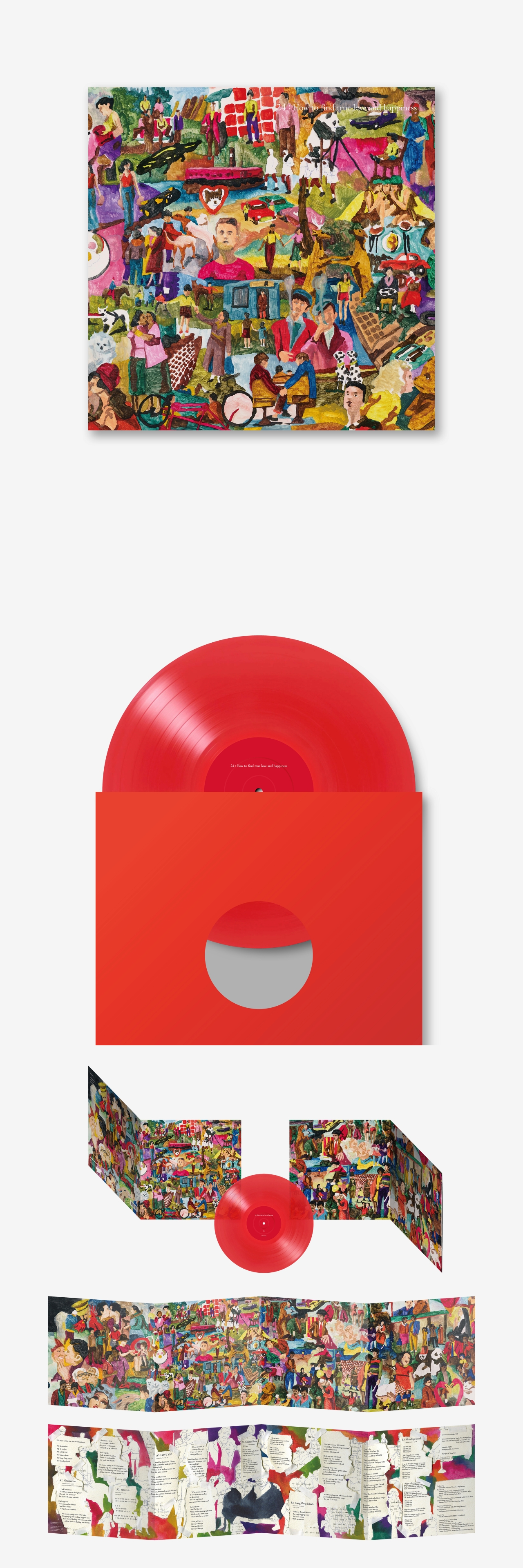 혁오 (HYUKOH) - 24: How to find true love [투명 레드 컬러 LP