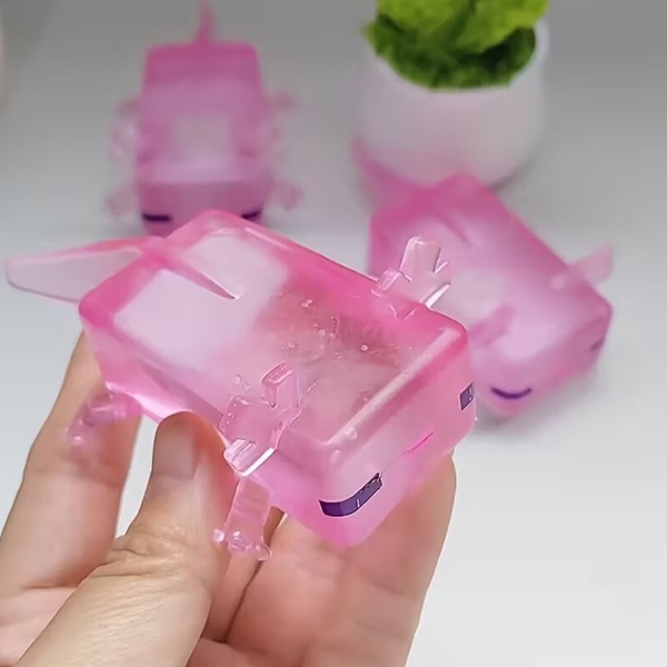 분홍 아홀로틀 말랑이 우파루파 도마뱀 말랑이 슬라임 실링니도 검드롭 마시멜로우 타바 스퀴시