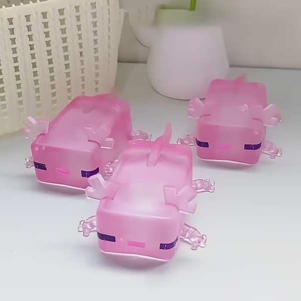 분홍 아홀로틀 말랑이 우파루파 도마뱀 말랑이 슬라임 실링니도 검드롭 마시멜로우 타바 스퀴시