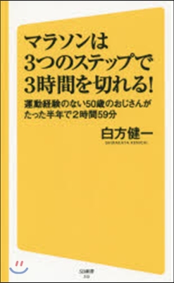 マラソンは3つのステップで3時間を切れる