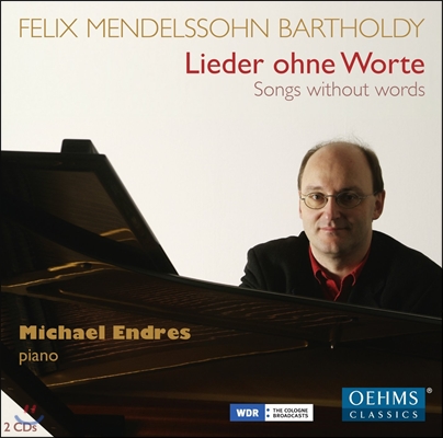 Michael Endres 멘델스존: 무언가 전곡 (Mendelssohn: Songs without Words Books 1-8)