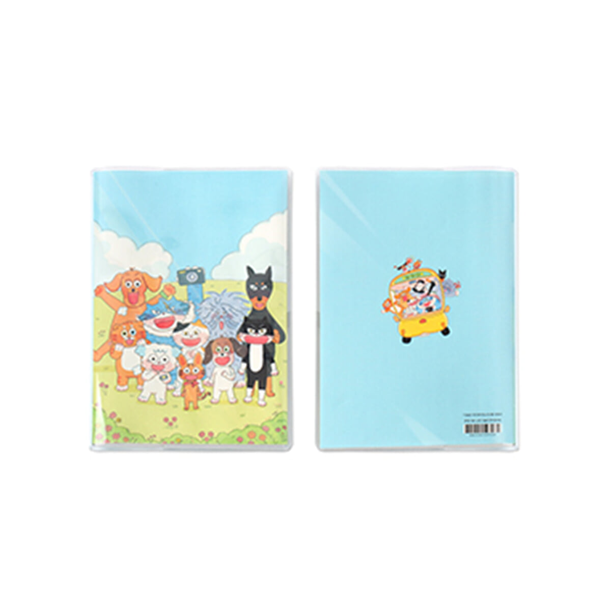 투명 PVC 커버 노트