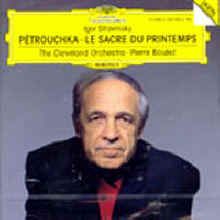 Pierre Boulez - Stravinsky : Petrouchka, Le Sacre Du Printemps (미개봉/dg0995)