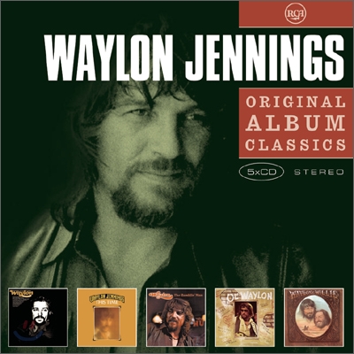 Waylon Jennings - Original Album Classics (Lonesome, On’Ry And Mean + This Time + The Ramblin&#39; Man + Ol&#39; Waylon + Waylon &amp; Willie)