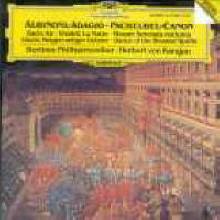 Karajan - Albinoni: Adagio, Pachelbel: Canon (미개봉/dg0113)