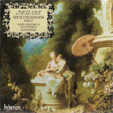 Guy Penson, Jan Sciffer, Marc Grauwels - Mozart : Six Flute Sonata K10-K15 (수입/cda66391)