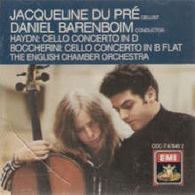 Jacqueline Du Pre, Daniel Barenboim - Haydn, Boccherini : Cello Concertos (수입/미개봉/7478402)