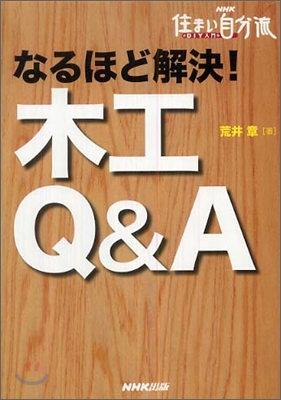 なるほど解決!木工Q&amp;A