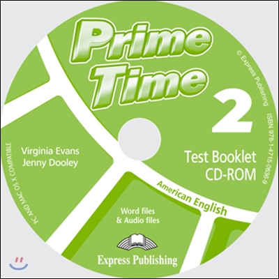 Prime Time 2 American English Test Booklet Cd-Rom