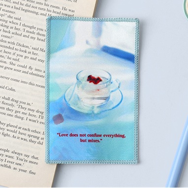 일러스트 패브릭 북마크