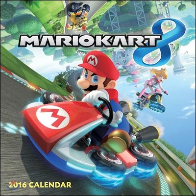 Mario Kart 2016 Wall Calendar