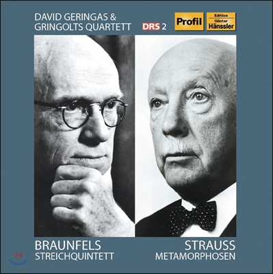 David Geringas 슈트라우스: 메타모르포젠 - 7개의 현악기 편곡판 / 브라운펠스: 현악 오중주 (R. Strauss: Metamorphoses / Braunfels: String Quintet)