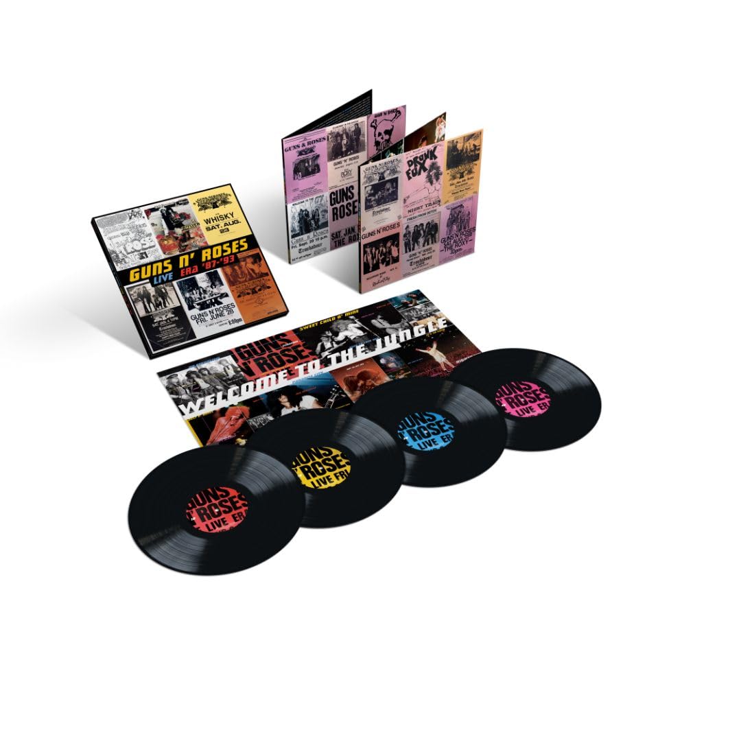 Guns N' Roses (건즈 앤 로지스) - Live Era '87-'93 건즈 앤 로지스 라이브 앨범 1987-1993 [4LP]