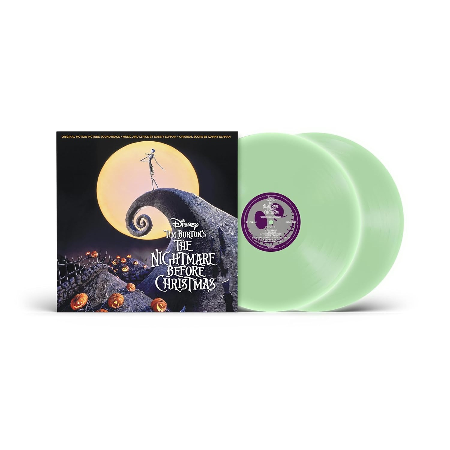 크리스마스 악몽 영화음악 (The Nightmare Before Christmas - Original Motion Picture Soundtrack) [컬러 2LP]
