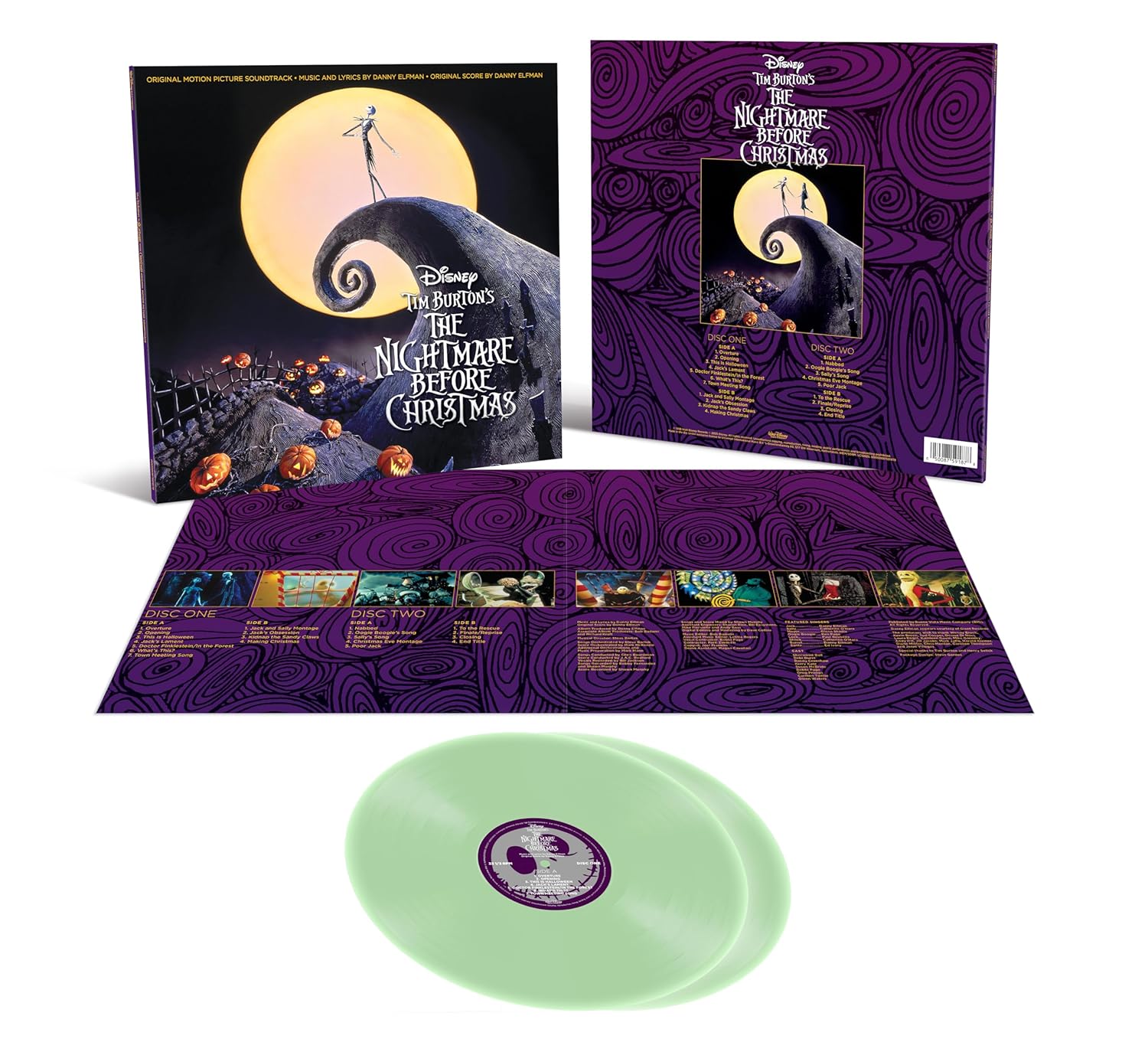 크리스마스 악몽 영화음악 (The Nightmare Before Christmas - Original Motion Picture Soundtrack) [컬러 2LP]