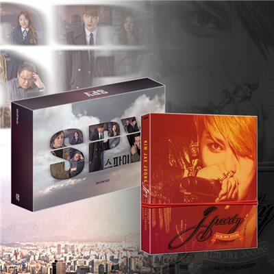 김재중 J Party Asia Tour Concert in 고려대 DVD [한정판] + 스파이 DVD