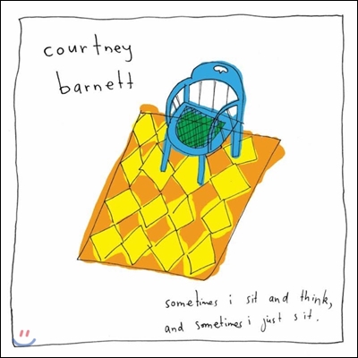 Courtney Barnett (코트니 바넷) - Sometimes I Sit and Think, and Sometimes I just Sit [투명 옐로우 컬러 2LP]